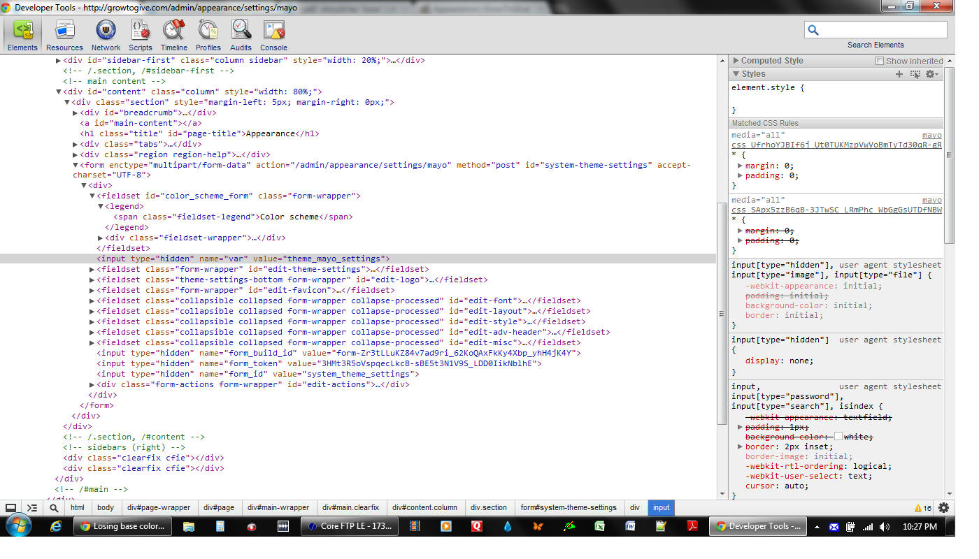 code